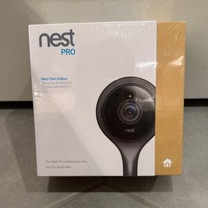Nest Pro Indoor Security Camera - Black